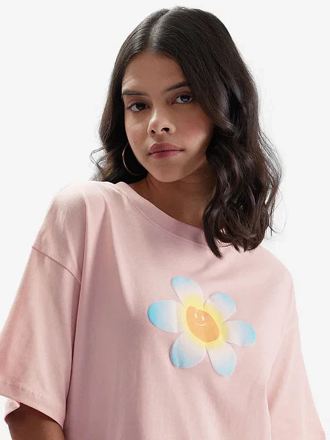 Beach Vibes Women Oversized T-Shirts