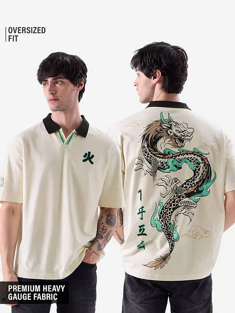 Furious Dragon Oversized Polos