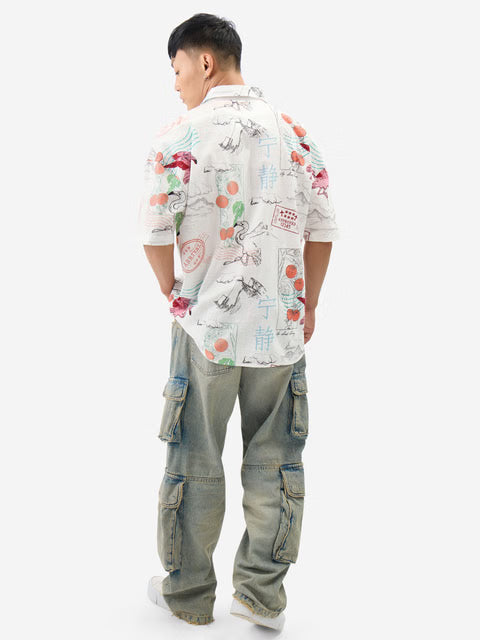 Travel Away Oversized Shirts