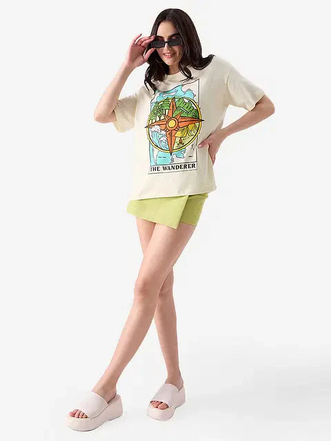 The Wanderer Women Oversized T-Shirts