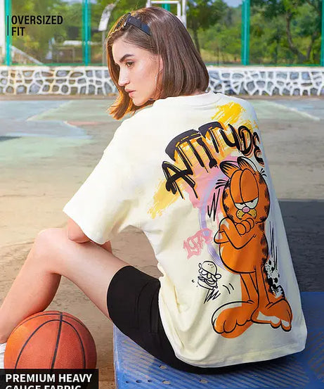 Attitude Women Oversized T-Shirts
