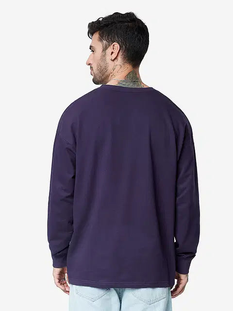 Forest Berry Oversized Full Sleeve T-Shirts