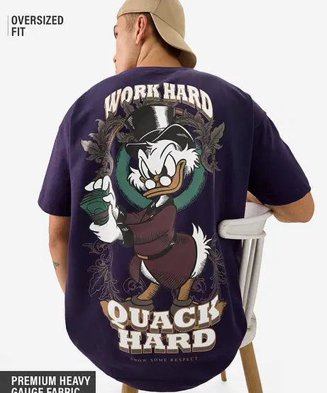 Disney Quack Hard Oversized T-Shirts