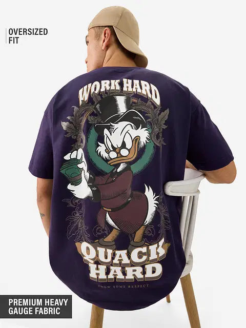 Disney Quack Hard Oversized T-Shirts