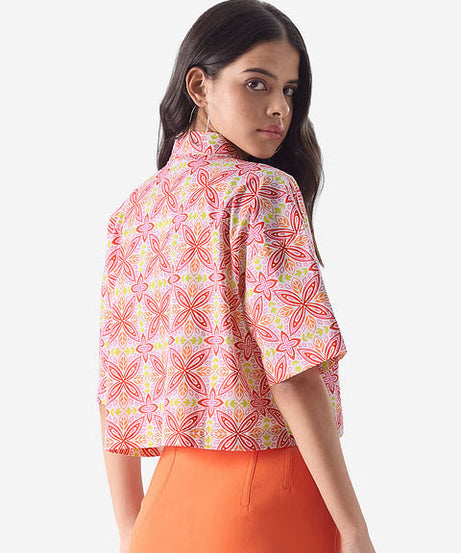 Rosebloom Women Cropped Shirts