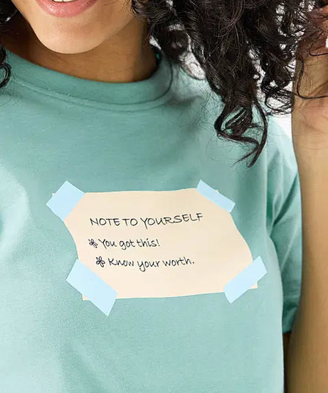 Sticky Note Women Relaxed Fit T-Shirts