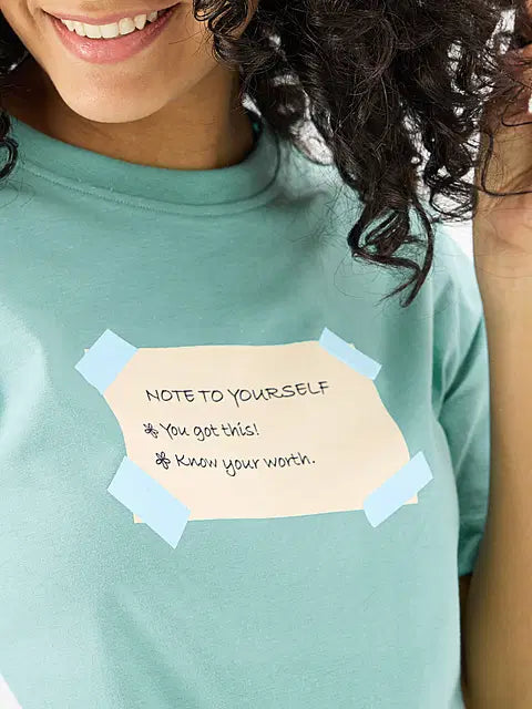 Sticky Note Women Relaxed Fit T-Shirts