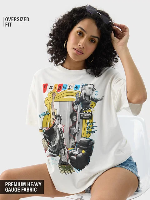 FRIENDS The Frame Women Oversized T-Shirts