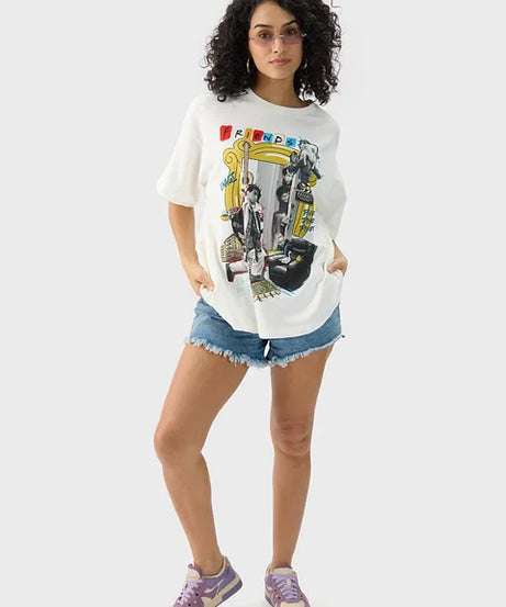 FRIENDS The Frame Women Oversized T-Shirts