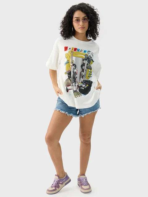 FRIENDS The Frame Women Oversized T-Shirts