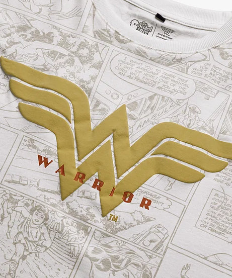 Wonder Woman Warrior Oversized T-Shirts