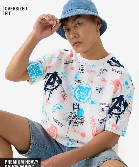 Marvel Creative Chaos Oversized T-Shirts