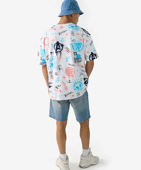 Marvel Creative Chaos Oversized T-Shirts