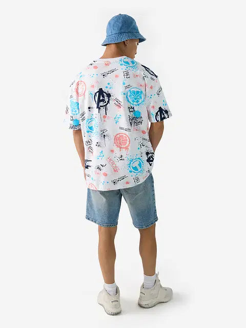 Marvel Creative Chaos Oversized T-Shirts