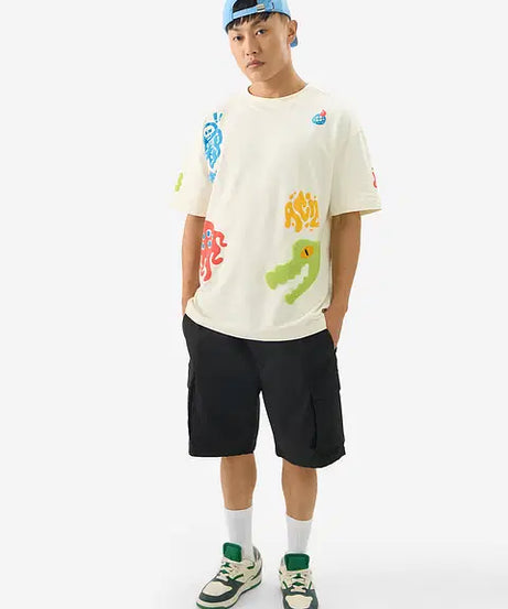 Acid Drip Oversized T-Shirts