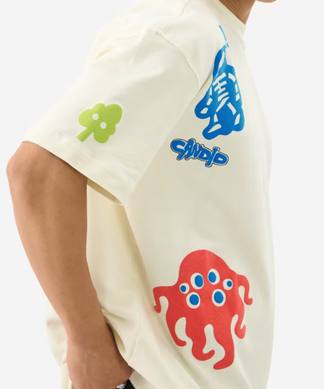 TSS Originals Acid Drip Oversized T-Shirts
