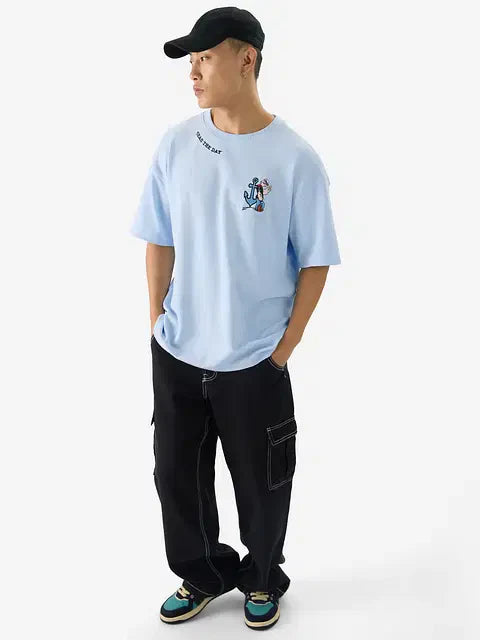 Popeye Seas The Day Oversized T-Shirts