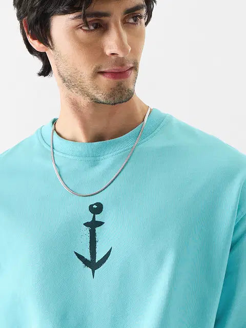 Popeye Bring Em On Oversized Full Sleeve T-Shirts