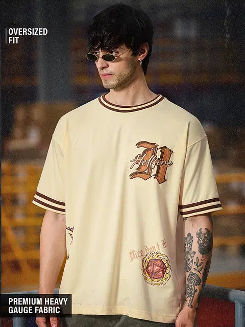 Stranger Things Hellfire Club Oversized T-Shirts