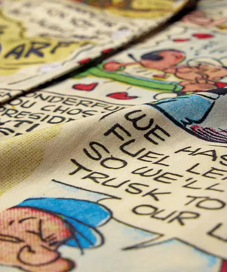 Popeye Comic Punch Women Holiday Shirts