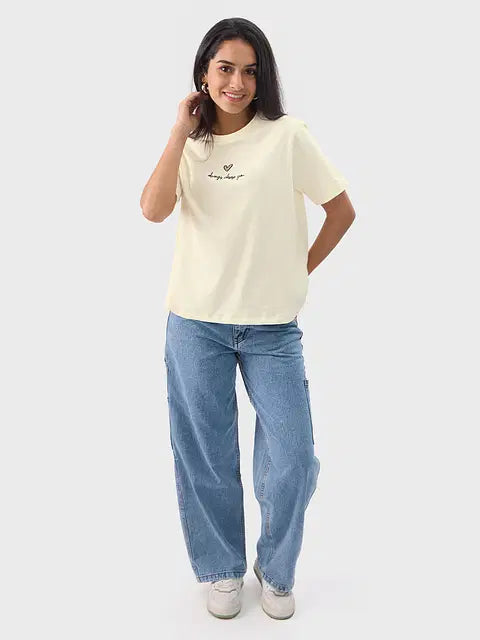 Self Love Women Relaxed Fit T-Shirts