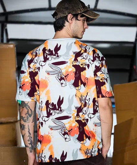 Looney Tunes Bugs Bunny Oversized T-Shirts