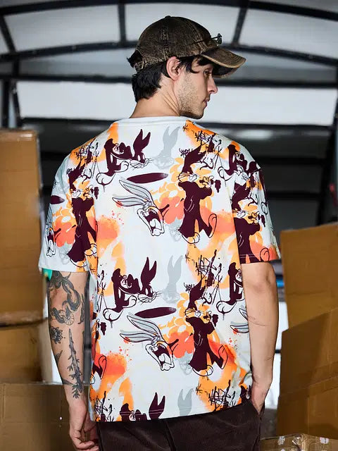 Looney Tunes Bugs Bunny Oversized T-Shirts