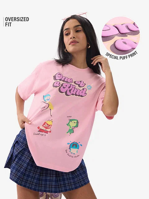 Inside Out One Of A Kind Women Oversized T-Shirts