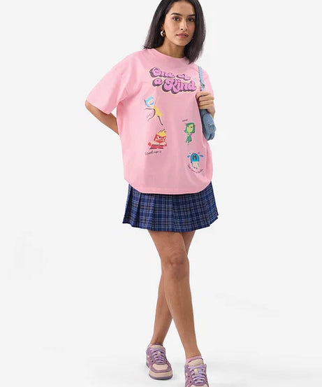 Inside Out One Of A Kind Women Oversized T-Shirts