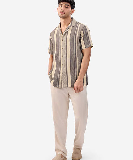 TSS Originals Macaroon Men Textured Shirts