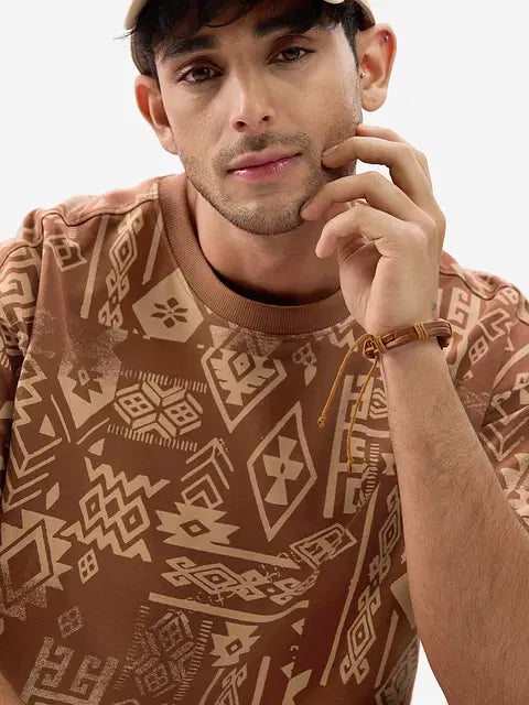 Spirit Mosaic Oversized T-Shirts