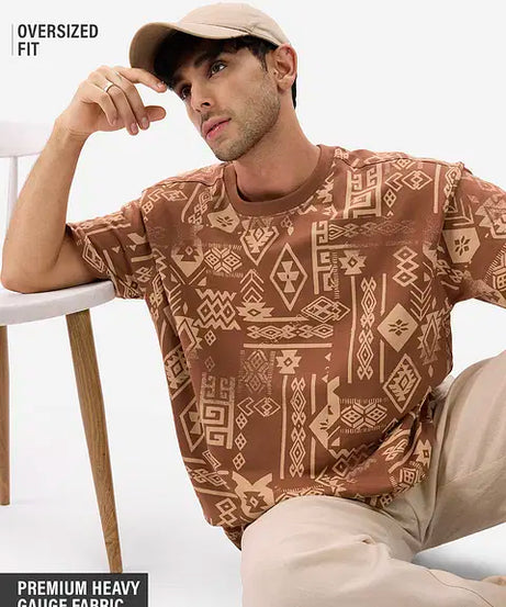 Spirit Mosaic Oversized T-Shirts