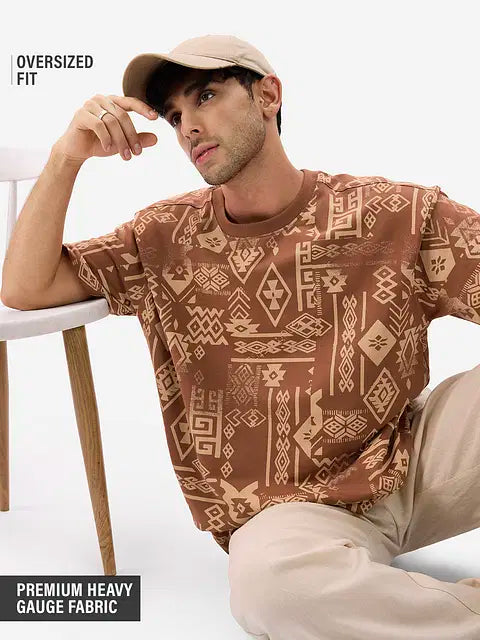 Spirit Mosaic Oversized T-Shirts