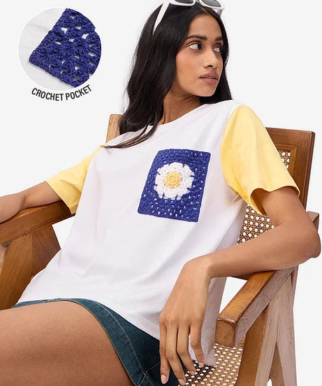 Daisy Women Relaxed Fit T-Shirts