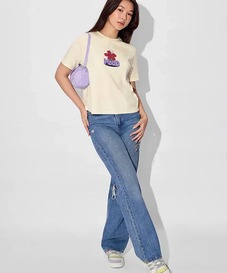Peanuts Mood Women Relaxed Fit T-Shirts