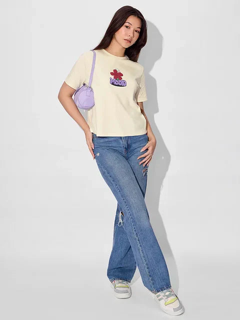 Peanuts Mood Women Relaxed Fit T-Shirts