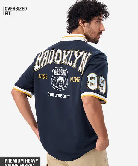 Brooklyn Nine-Nine The Precinct Oversized Polos