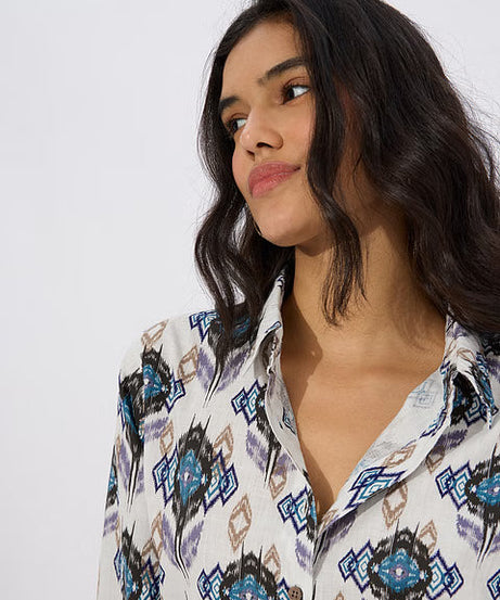 TSS Originals Ikat Twist Women Shirts