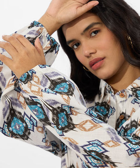 TSS Originals Ikat Twist Women Shirts