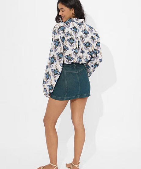 TSS Originals Ikat Twist Women Shirts