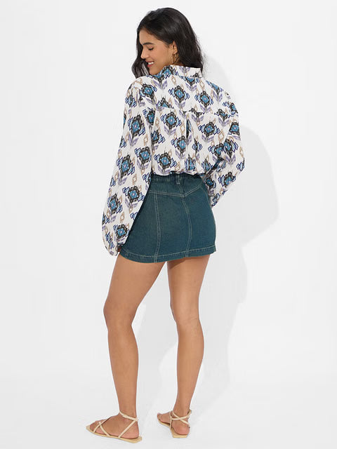 TSS Originals Ikat Twist Women Shirts