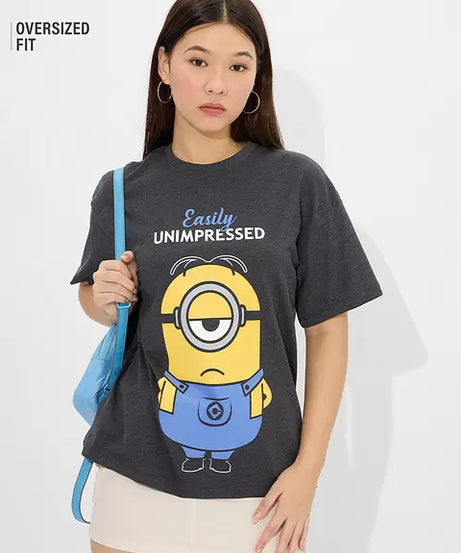 Easily Unimpressed Women Oversized T-Shirts