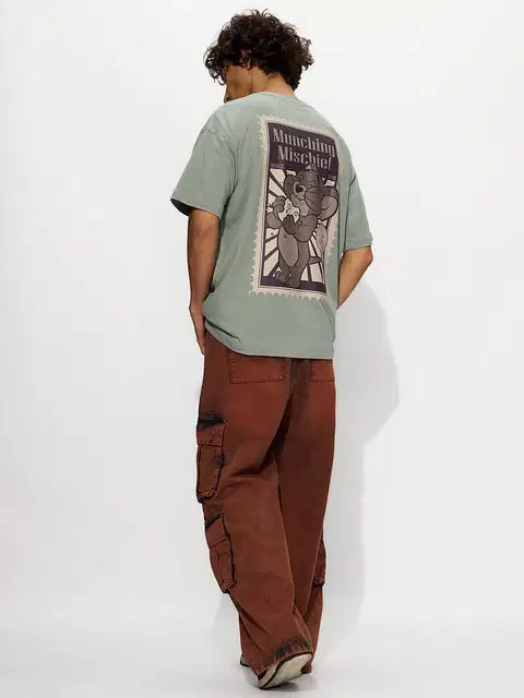 Tom & Jerry: Munching Mischief Oversized T-Shirts