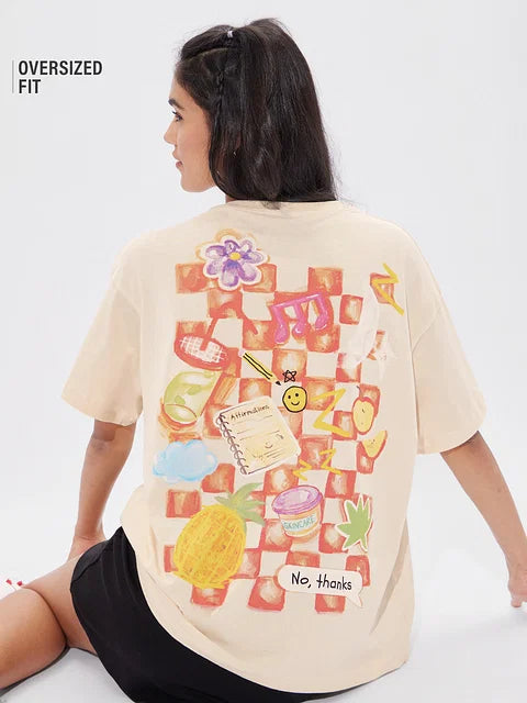 Self-Care Club Women Oversized T-Shirts