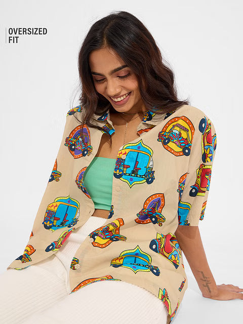 Desi Paintwork Women Holiday Shirts