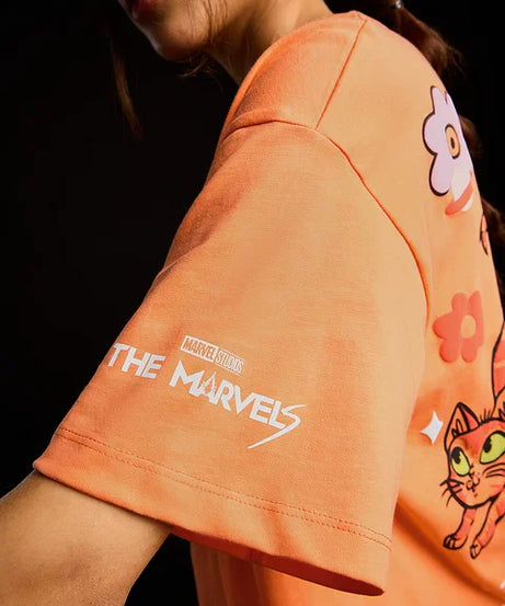 The Marvels Flerkittens Women Oversized T-Shirts