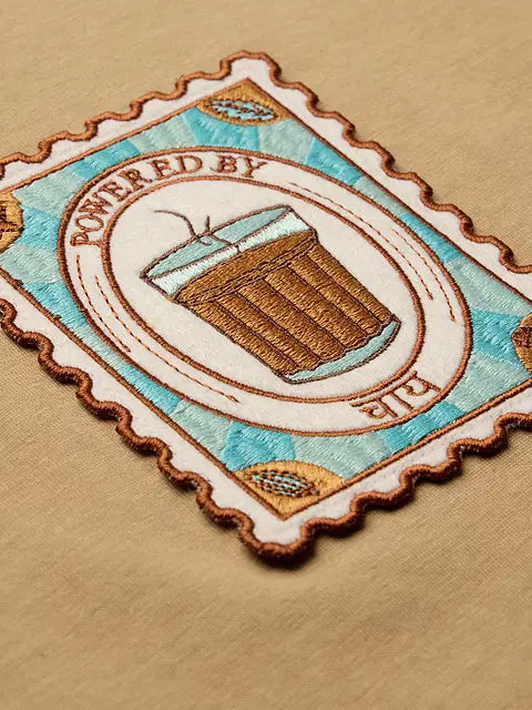 Chai Stamp Women Oversized T-Shirts