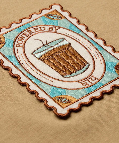 Chai Tea Stamp Women Oversized T-Shirts