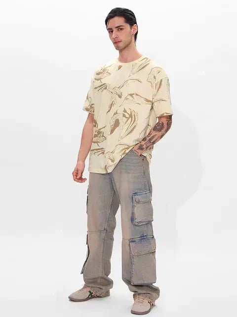 House Of Dragon Triple Dragon Oversized T-Shirts