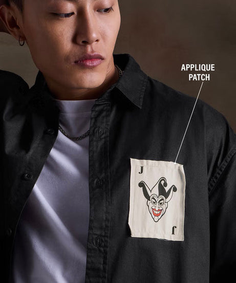 Joker Devil's Smile Oversized Shirts